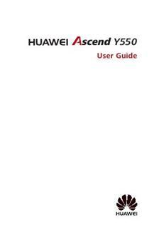 Huawei Ascend Y550 manual. Camera Instructions.